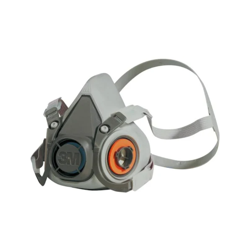 SEMIMASCHERA 3M 6200 IN GOMMA, 2 FILTRI PR9150