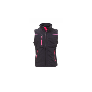 GILET UNIVERSE FU188GF GREY FUCSIA - DONNA