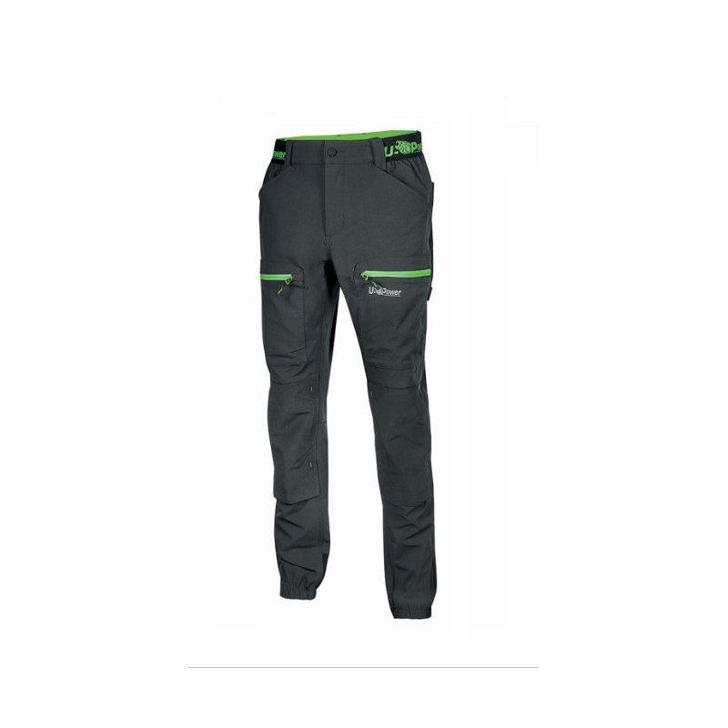 PANTALONE WORLD FU189RL ASPHALT GREY GREEN - UOMO 