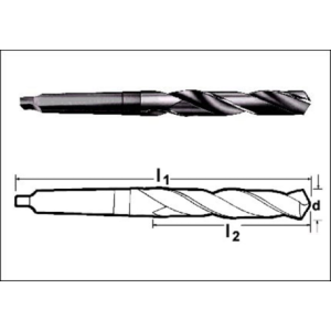 PUNTA HSS CONICA DIN 345 RETT.